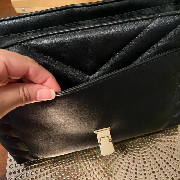 Black Faux Leather Purse - Picture 4 of 7